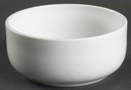 Magnolia White Fruit/Dessert (Sauce) Bowl
