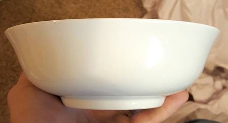 Magnolia White Coupe Soup Bowl