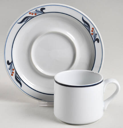 Maribo (Japan) Flat Cup & Saucer Set