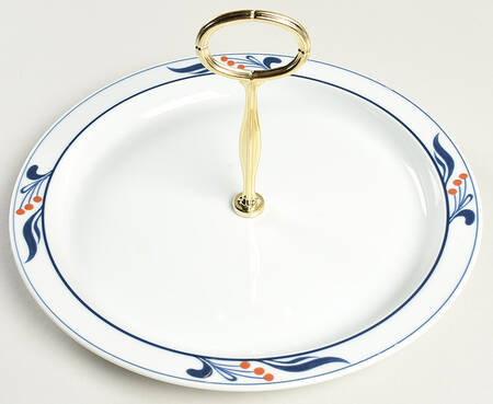 Maribo (Japan) Round Serving Plate with Center Handle (Dp) Hc