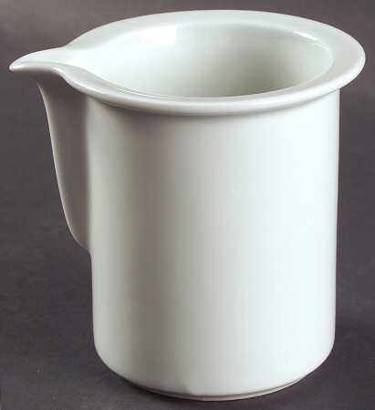 Statement White Creamer No Lid