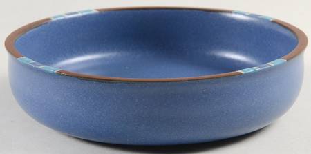 Mesa Sky Blue 7" Individual Pasta Bowl