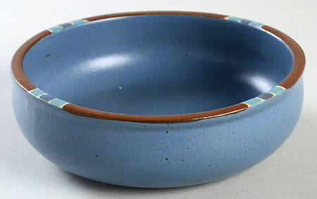 Mesa Sky Blue Coupe Soup Bowl