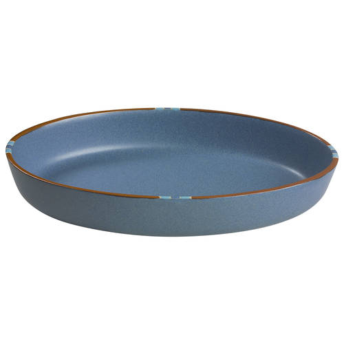 Mesa Sky Blue 12'' Oval Baker