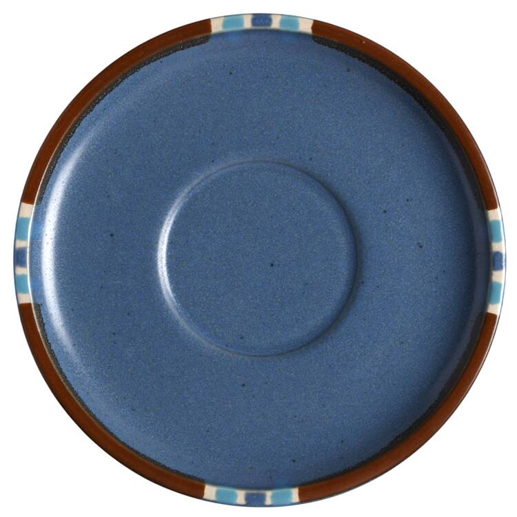 Mesa Sky Blue Saucer for Flat Cup