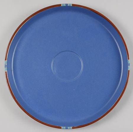 Mesa Sky Blue Chip/Dip Plate (Uses Ramekin)