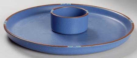 Mesa Sky Blue Chip & Dip Set (Uses the Ramekin)