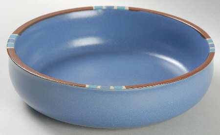 Mesa Sky Blue 7" Individual Pasta Bowl