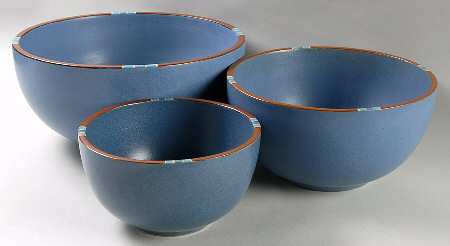 Mesa Sky Blue Mixing Bowl Set (MB10, MB8, MB6)