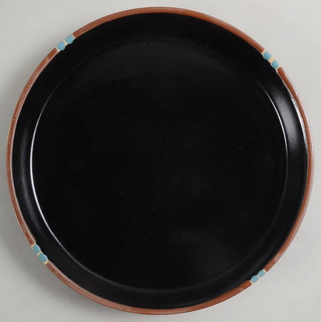 Mesa Black Dinner Plate
