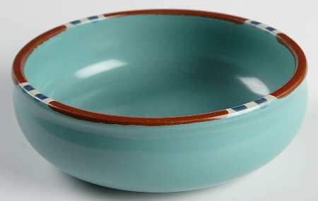 Mesa Turquoise Fruit/Cereal Bowl