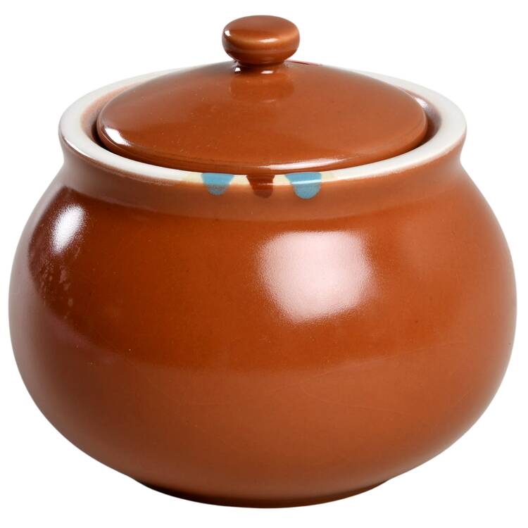 Mesa Terra Cotta Sugar Bowl & Lid