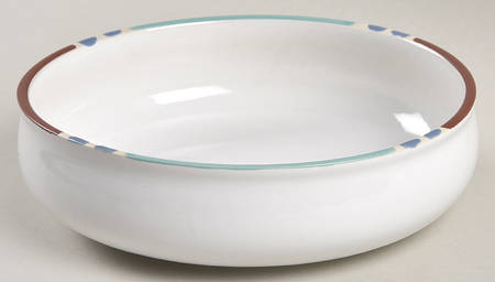 Mesa White Sand (Made in Portugal) 7" Individual Pasta Bowl
