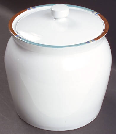 Mesa White Sand (Made in Portugal) Large Canister & Lid