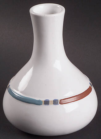 Mesa White Sand (Made in Portugal) 5" Bud Vase