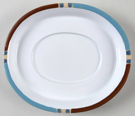 Mesa White Sand (Made in Portugal) Underplate for Gravy Boat