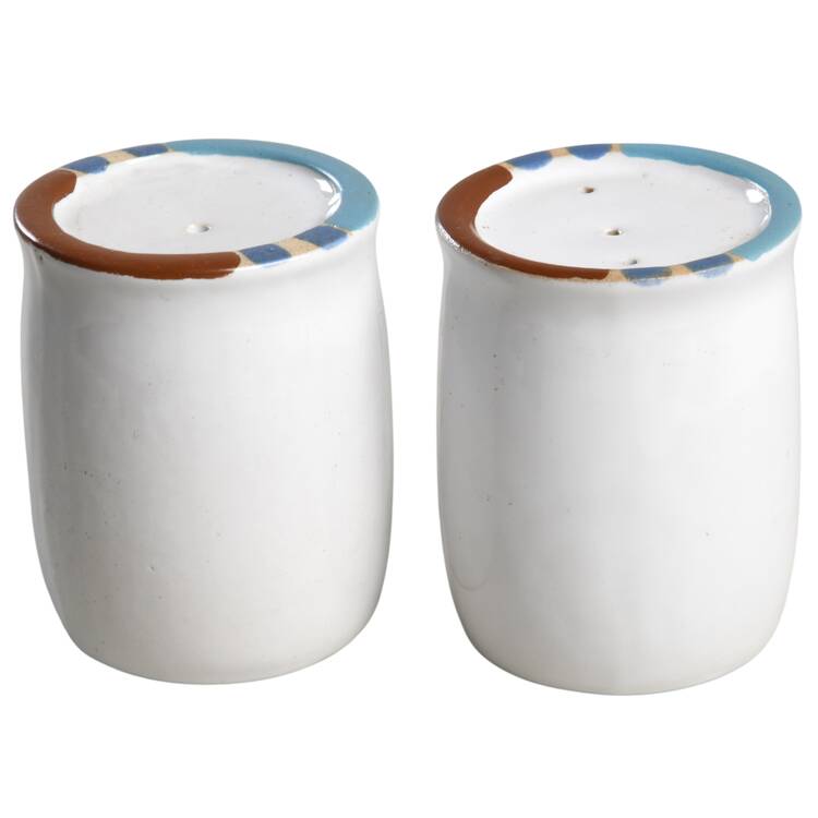 Mesa White Sand (Made in Portugal) Salt & Pepper Set