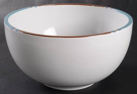 Mesa White Sand (Made in Portugal) 8" Round Vegetable Bowl