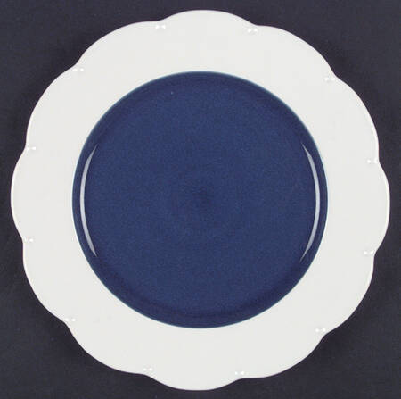 Miss Match Blue Salad Plate