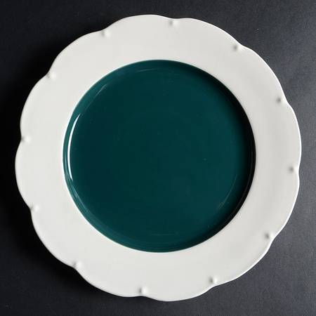 Miss Match Green Salad Plate