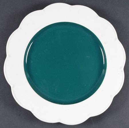 Miss Match Green 13" Chop Plate (Round Platter)