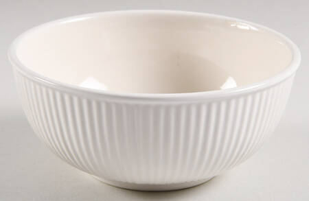 Miss Match White Coupe Cereal Bowl