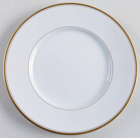 Monogram Gold Bread & Butter Plate