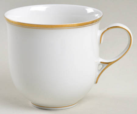 Monogram Gold Flat Cup