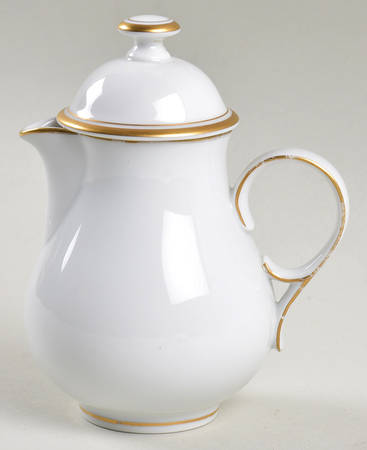Monogram Gold Creamer & Lid