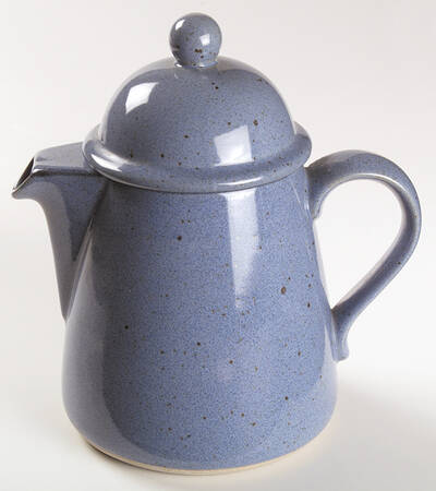 Nielstone Blue Coffee Pot & Lid