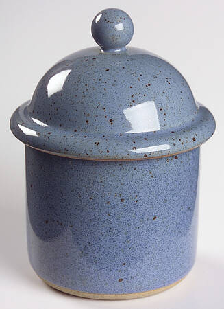 Nielstone Blue Sugar Bowl & Lid
