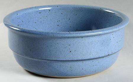 Nielstone Blue 9" Round Vegetable Bowl