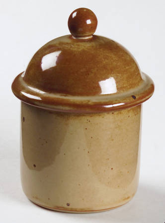 Nielstone Spice Tan Sugar Bowl & Lid
