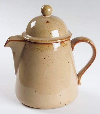 Nielstone Spice Tan Coffee Pot & Lid