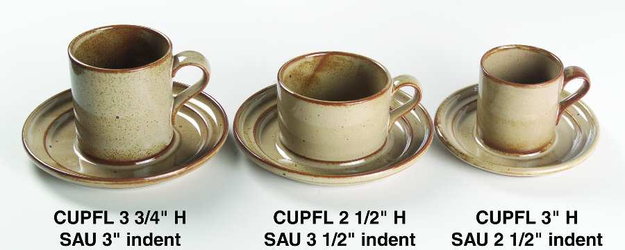 Nielstone Spice Tan Flat Cup