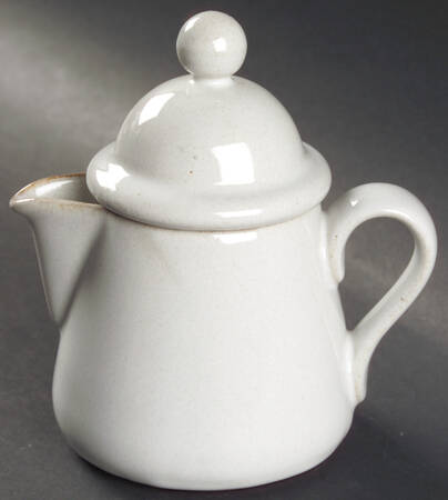 Nielstone White Creamer & Lid