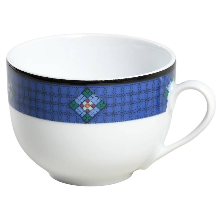 Nine Patch Flat Demitasse Cup