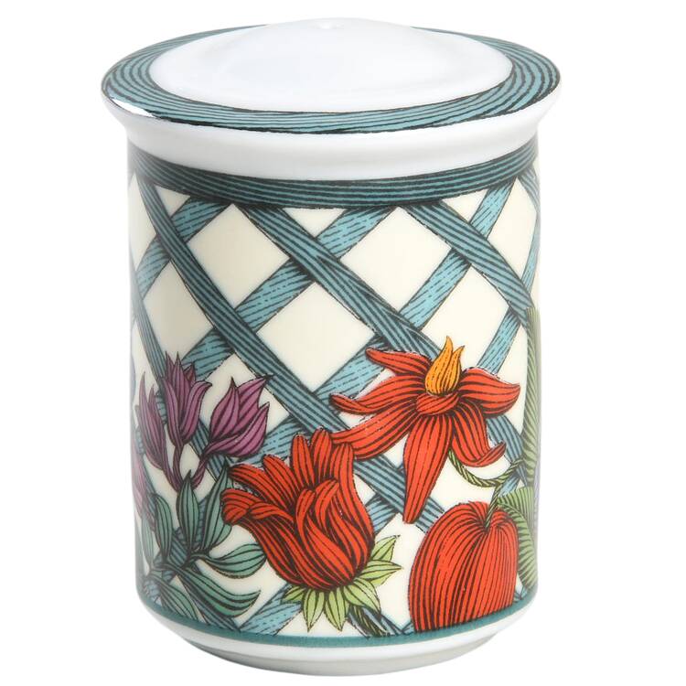 Nordic Garden-Lattice & Ribbon Salt Shaker