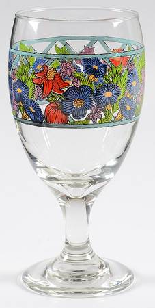 Nordic Garden-Lattice & Ribbon 14 Oz Glassware Iced Tea