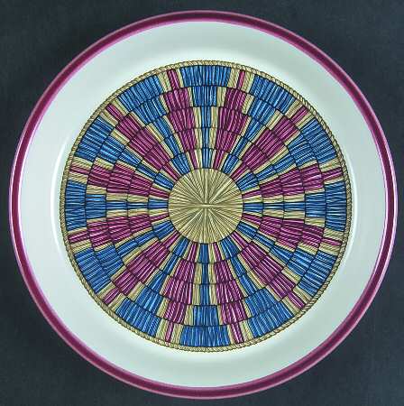 Raffia Salad Plate by Dansk