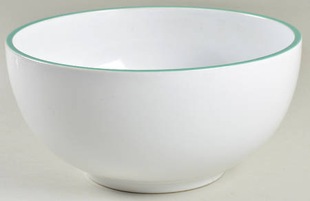 Rainbow Green 8" Round Vegetable Bowl