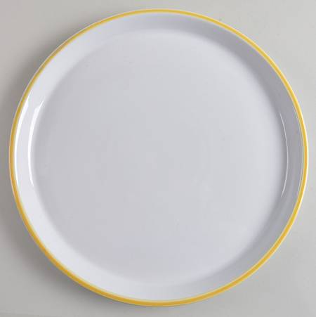 Rainbow Yellow 13" Chop Plate (Round Platter)