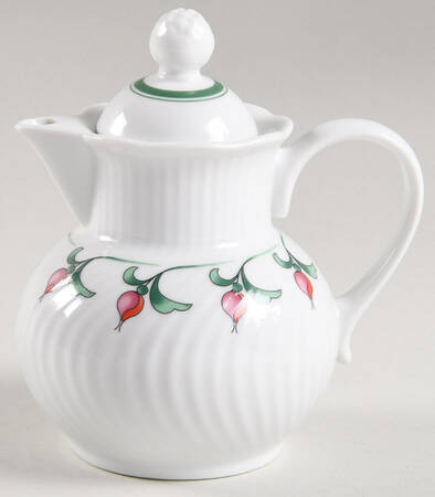Rosebud Creamer & Lid