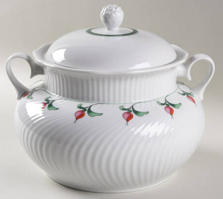 Rosebud Tureen & Lid
