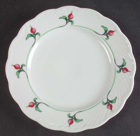 Rosebud Bread & Butter Plate
