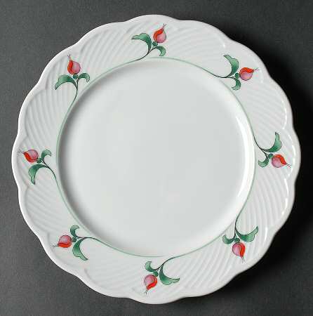 Rosebud Salad Plate