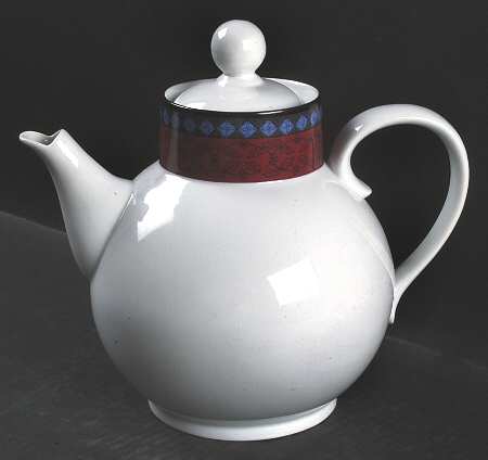 Ruby Flowers Tea/Coffee Pot & Lid