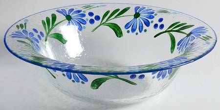 Sage Song Large Glassware Salad Bowl