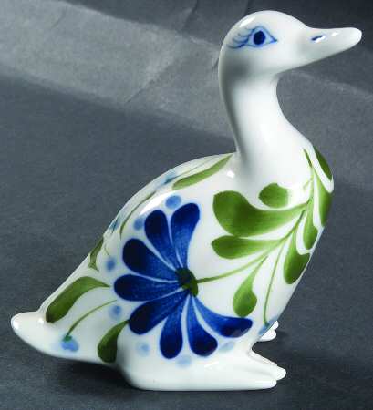 Sage Song Duck Figurine
