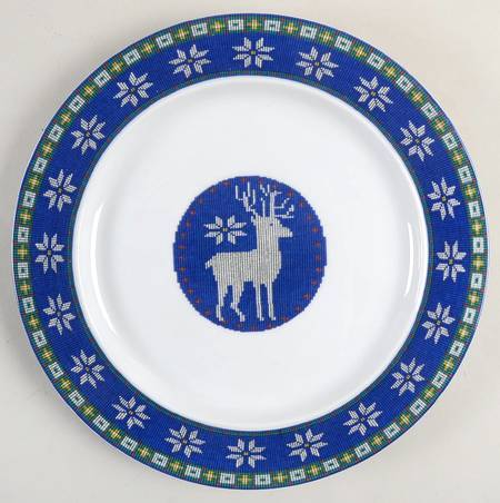 Snowfall Salad Plate by Dansk